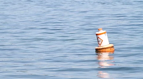 Danger Buoy Stock Footage 57717833