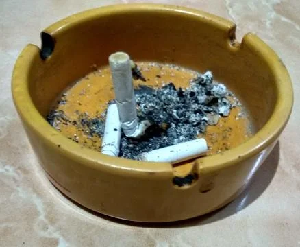 Danger of cigarette Stock-Fotos