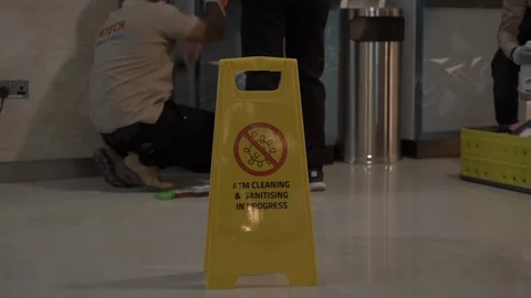 Danger covid 19 Stock Footage 128840460