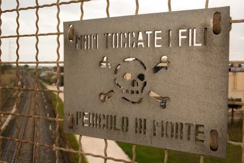 Danger of death Stock Photos