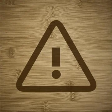 Danger. exclamation mark icon flat design with abstract background 스톡 일러스트