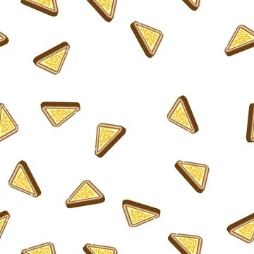 Danger fire isometric icon seamless pattern Stock Illustration