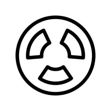 Danger icon. flat illustration of danger vector icon for web Stock Illustration