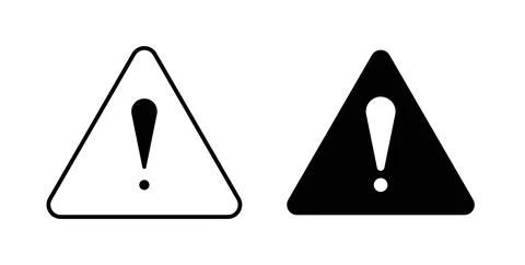 Danger icon Illustration designs pack for Web Stock Illustration