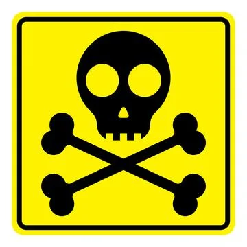 Danger icon vector Stock Illustration