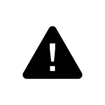 Danger icon vector illustration. attention sign and symbol. Hazard warning .. Stock Illustration