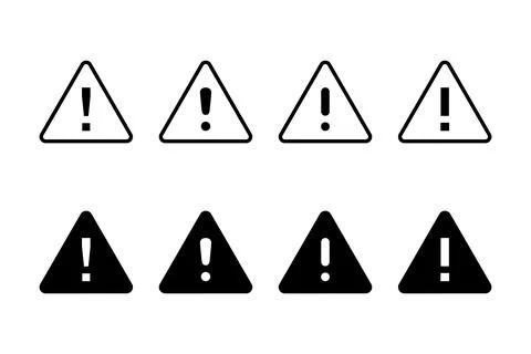Danger icon vector illustration. attention sign and symbol. Hazard warning .. イラスト素材