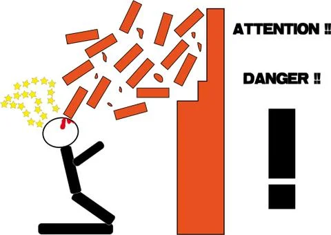 Danger 스톡 일러스트