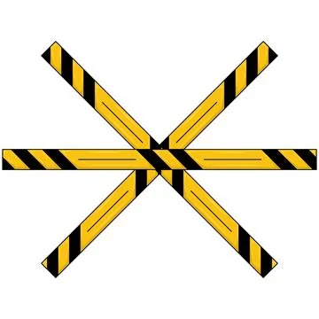 Danger Line Illustration Illustrazione stock