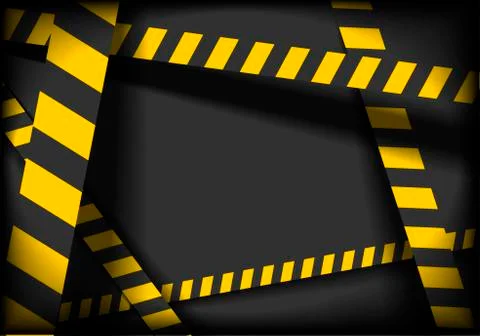 Danger Lines Background Stock Illustration