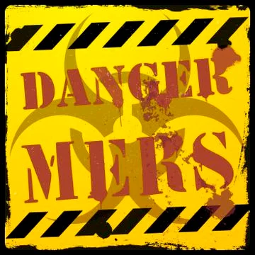 Danger Mers Stock Illustration