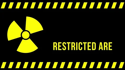 Danger- Restriction Area Symbol Warning Stock Footage 315073722