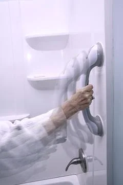 Danger in the Shower Stock Photos