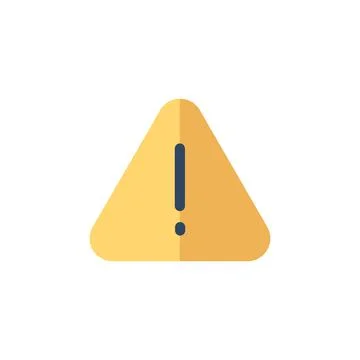 Danger sign. Flat icon. Isolated weather vector illustration Stock Illustration