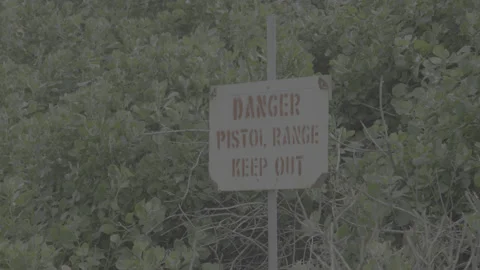 Danger sign Stock Footage 163623207