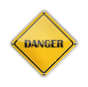 Danger sign Stock Illustration