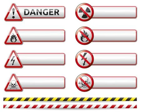 Danger sign Stock Illustration