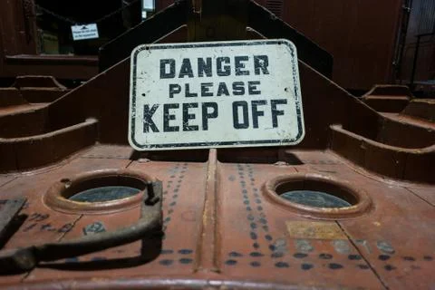 Danger sign Stock Photos