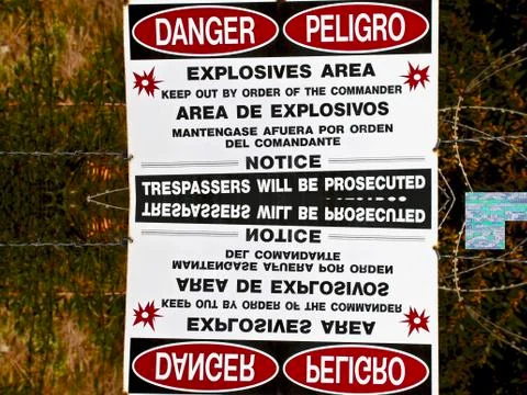 Danger Sign Stock Photos
