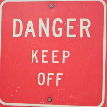 Danger Sign Stock Photos
