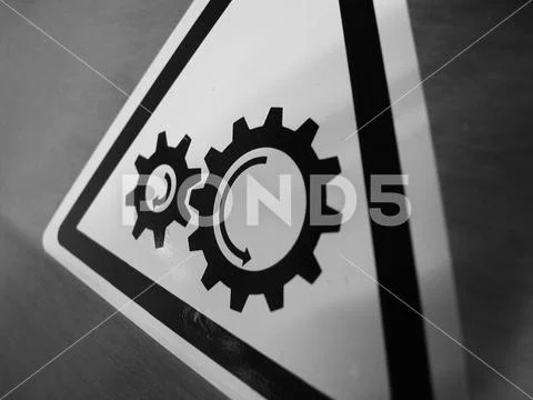Danger signs Stock Photos