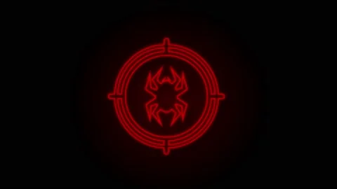Danger symbol. Virus protection. Computer virus alert. Safety internet Stock Footage 169274696