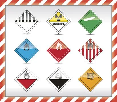 Danger symbols Stock Illustration