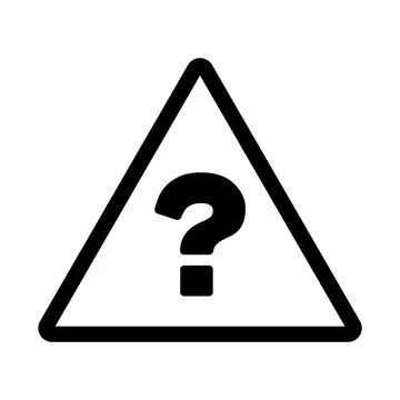 Danger triangle sign Stock Illustration