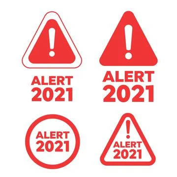 Danger warning attention or exclamation sign. Danger sign design. Caution err Stock Illustration