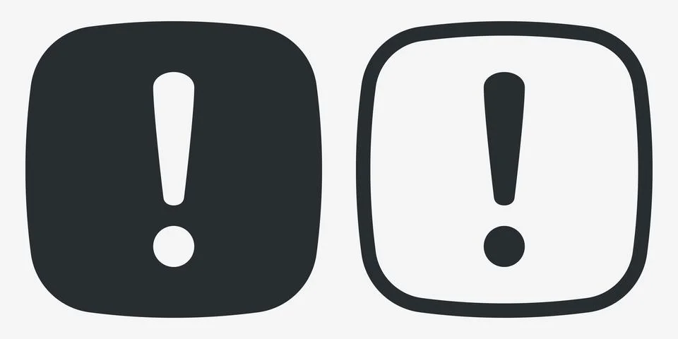 Danger, Warning, Caution. Hazard Sign, Symbol  and  Icon Stock Illustration