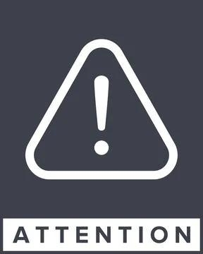 Danger, Warning, Caution. Hazard Sign, Symbol  and  Icon Stock Illustration