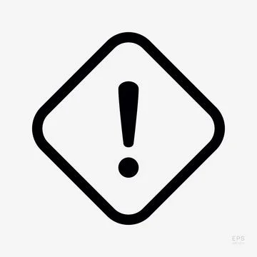 Danger, Warning, Caution. Hazard Sign, Symbol  and  Icon Illustrazione stock