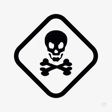 Danger, Warning, Caution. Hazard Sign, Symbol  and  Icon Stock Illustration