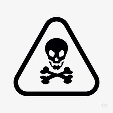 Danger, Warning, Caution. Hazard Sign, Symbol  and  Icon Stock Illustration