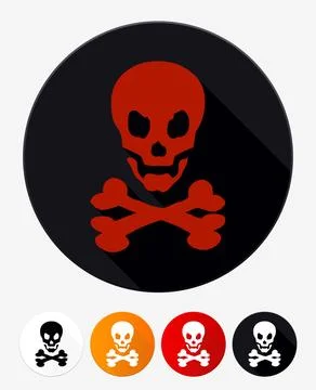 Danger, Warning, Caution. Hazard Sign, Symbol  and  Icon Stock Illustration