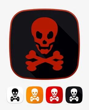 Danger, Warning, Caution. Hazard Sign, Symbol  and  Icon Stock Illustration