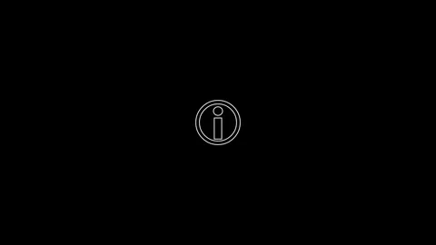 Danger warning sign icon animated background Видео 336549389