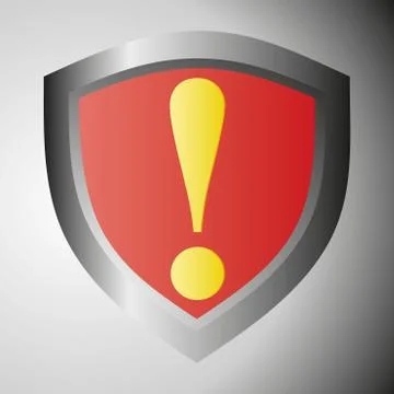 Danger warning sign Stock Illustration