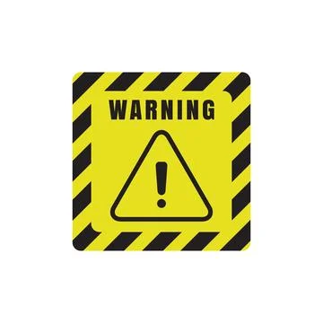 Danger warning sign vector Stock Illustration