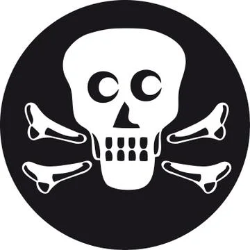 Danger zone, Retro Vector Illustration Stock Illustration