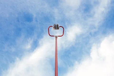 Dangerous carousel Stock Photos