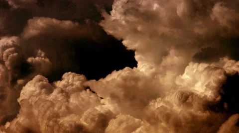 Dangerous clouds Stock Footage 8517684