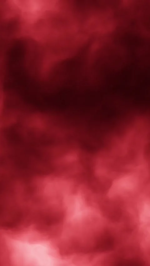 Dangerous dark red cloud of smoke loop vertical background Video stock 341609873