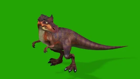 This is a dangerous dinosaur. Video stock 322178544