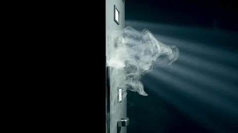 Dangerous documents burning in the filing cabinet Stock Footage 112122869