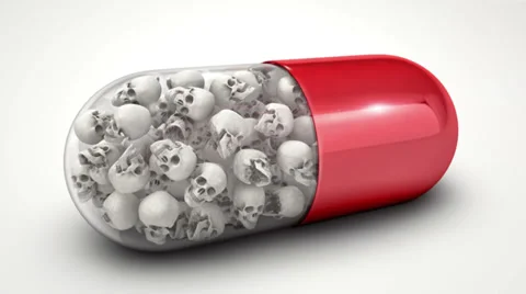 Dangerous Drug Stock Footage 34480922