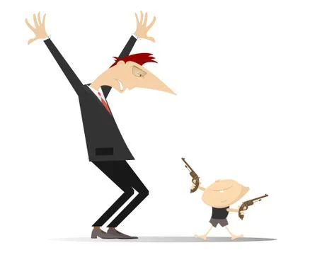 Dangerous game Stock Illustration