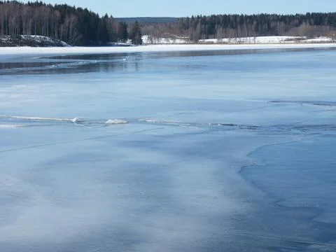 Dangerous ice Stock Photos