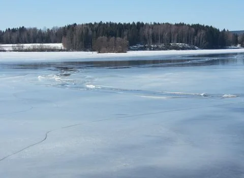 Dangerous ice Stock Photos