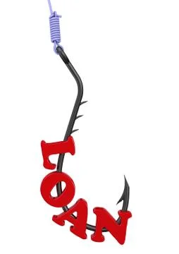 Dangerous loan. The concept Stock-Illustration